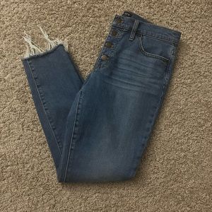 J. Crew High Rise Skinny Jeans
